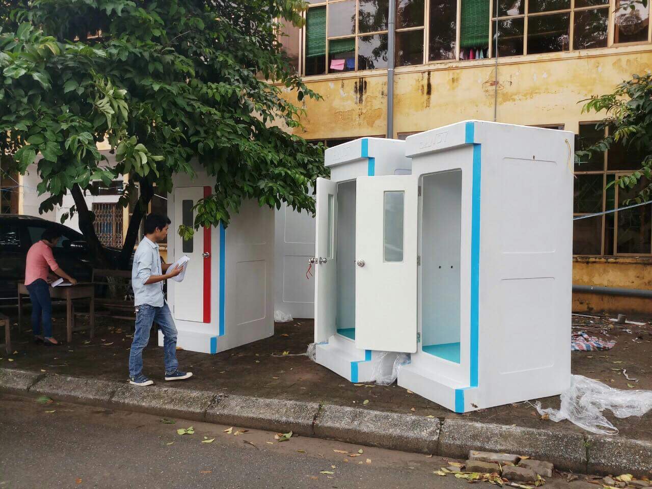 Nhà vệ sinh di động chuân 5 sao cho thuê tại Hà Nội