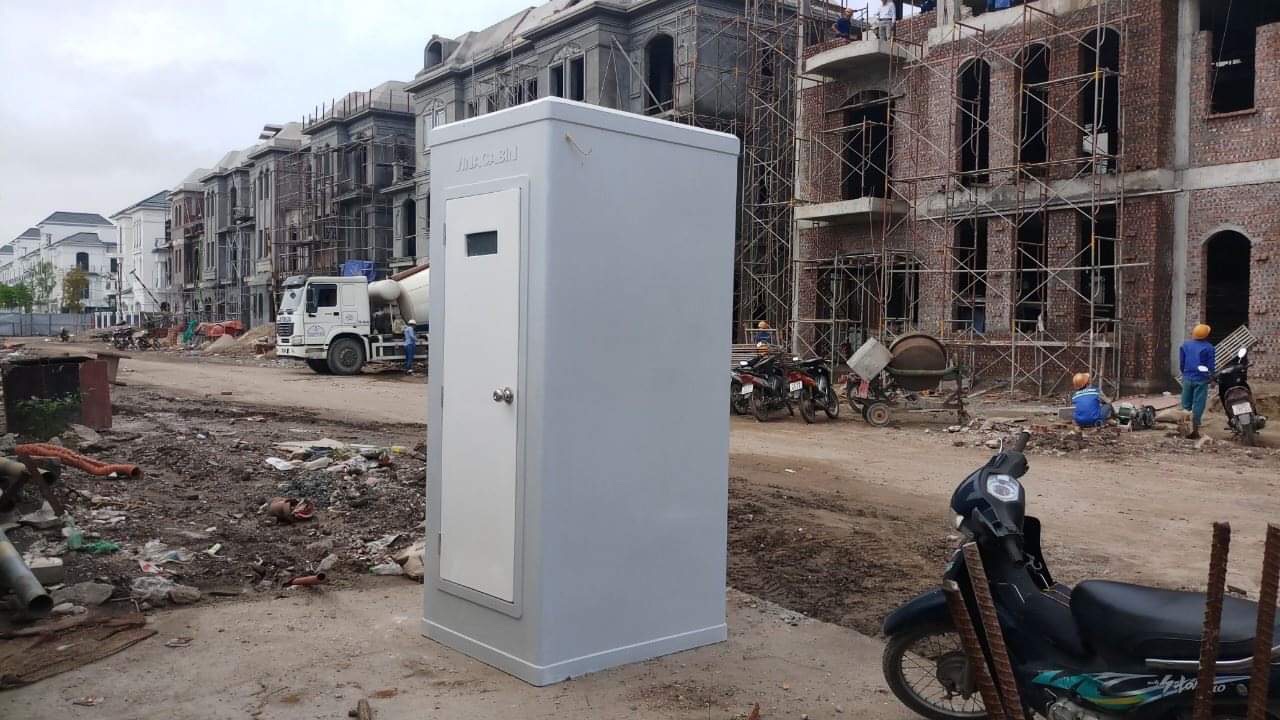 Nhà vệ sinh di động phục vụ thi công