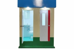 Nhà vệ sinh composite 2 buồng liên khối Vinacabin V18.2