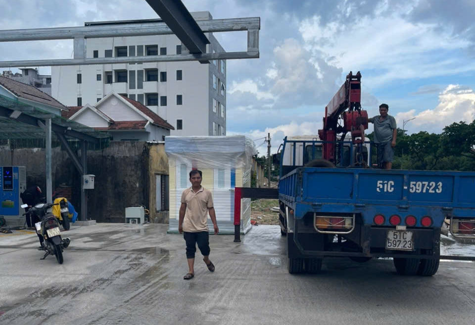 Giao nhà vệ sinh công cộng cho thuê tại Đà Nẵng